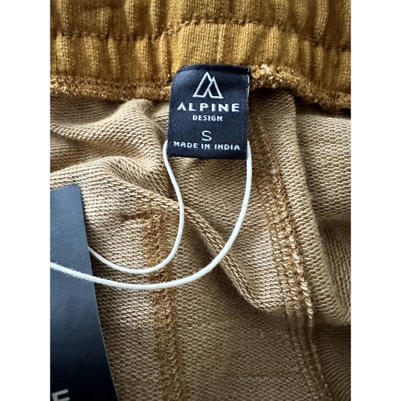 Alpine Design Size Small Men Terry Shorts-Color:Bronzed Topaz-NWT - Picture 9 of 9